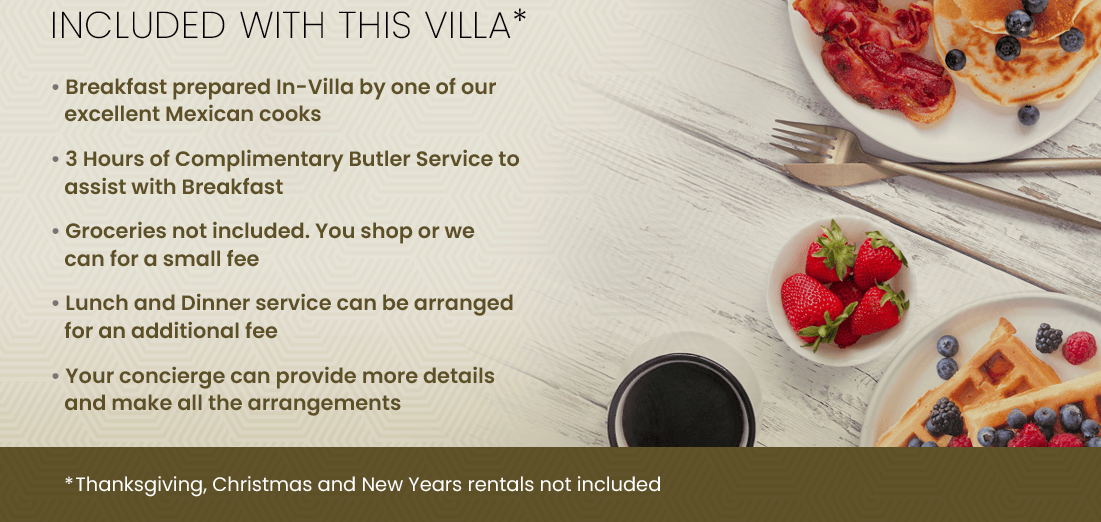 Free Mexican Cook and Butler