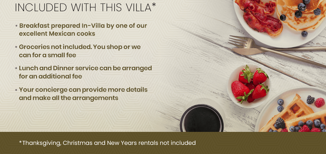 Free Mexican Cook and Butler